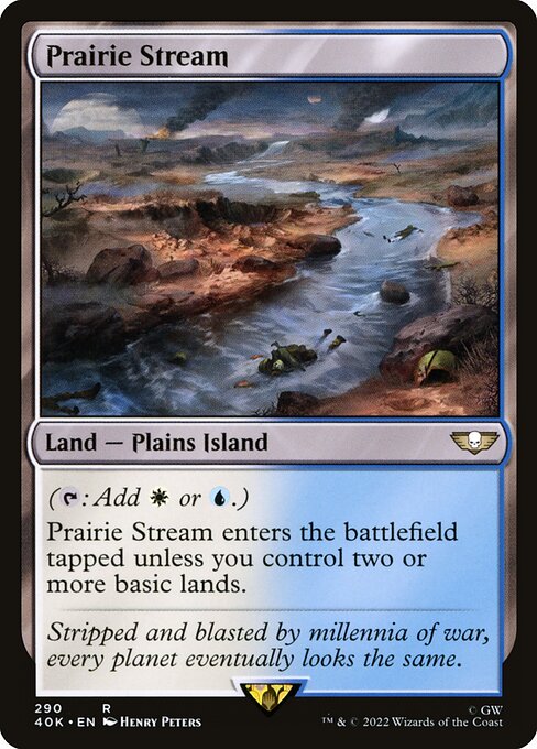 Prairie Stream - Warhammer 40,000 Commander Rare Card