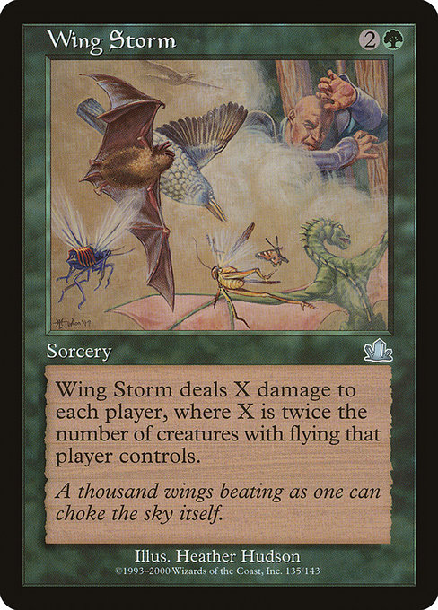 Wing Storm - Prophecy Uncommon Card