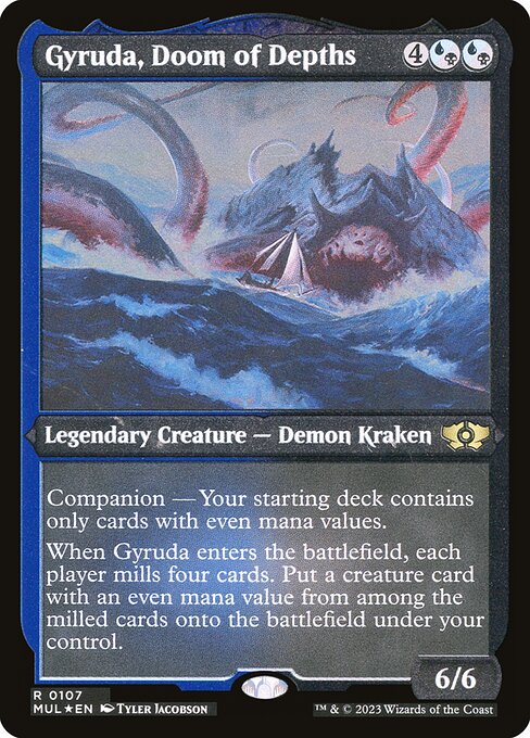 Gyruda, Doom of Depths - Multiverse Legends Rare Card
