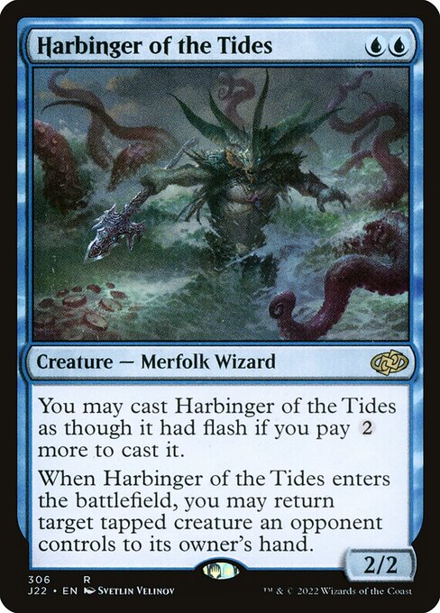 Harbinger of the Tides - Jumpstart 2022 Rare Card