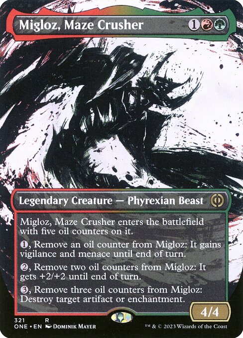 Migloz, Maze Crusher - Phyrexia: All Will Be One Rare Card