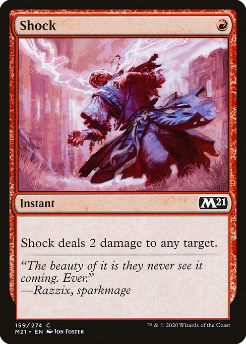 Shock - Core Set 2021 Common Card