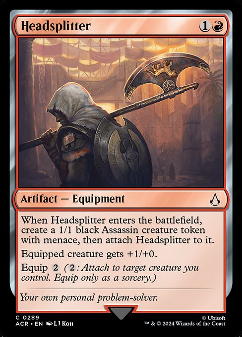 Headsplitter - Assassin's Creed Common Card