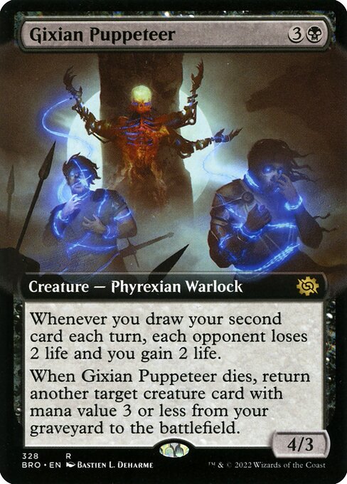 Gixian Puppeteer - The Brothers' War Rare Card