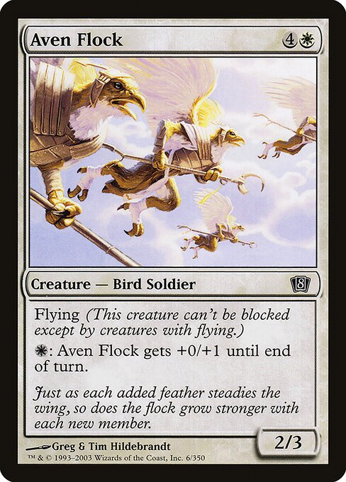 Aven Flock - Eighth Edition Common Card
