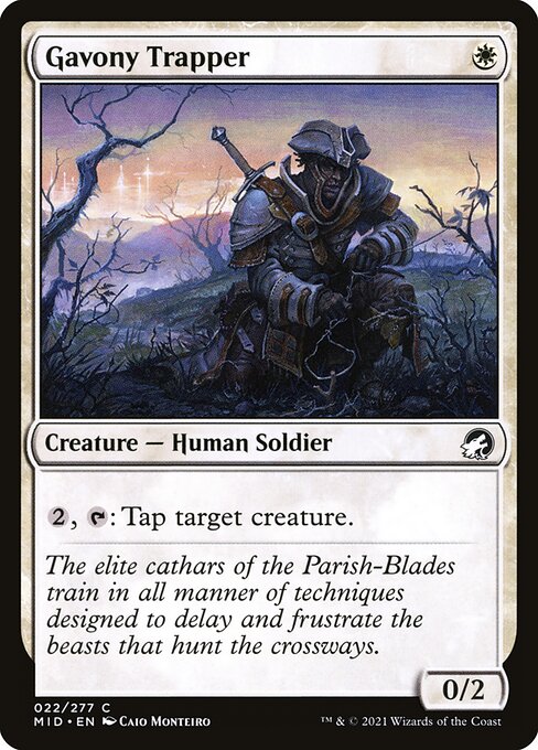 Gavony Trapper - Innistrad: Midnight Hunt Common Card