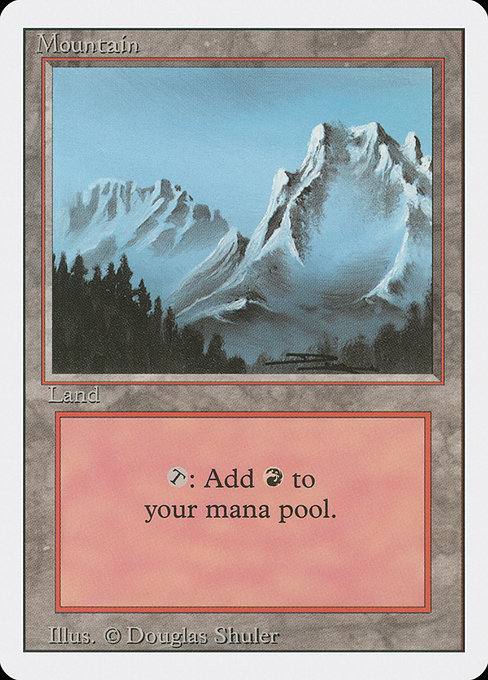 Mountain - Revised Edition Common Card