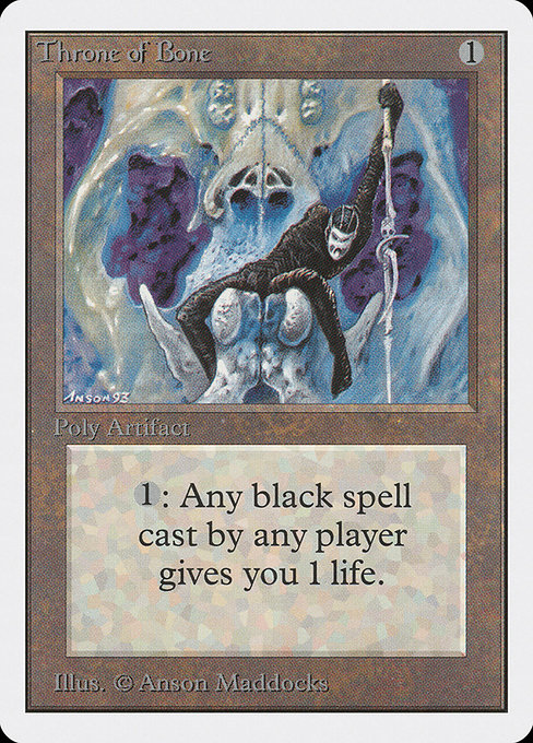 Throne of Bone - Unlimited Edition Uncommon Card