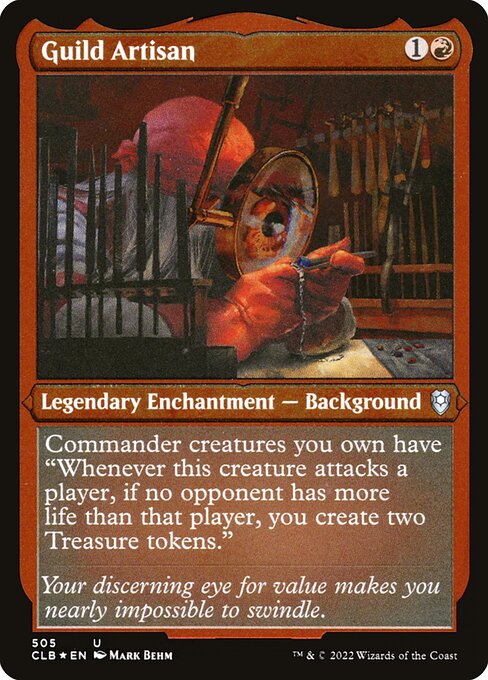 Guild Artisan - Commander Legends: Battle for Baldur's Gate Uncommon Card