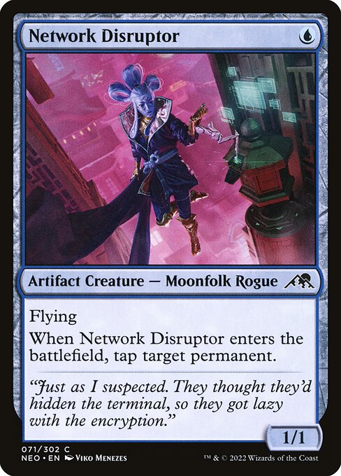 Network Disruptor - Kamigawa: Neon Dynasty Common Card