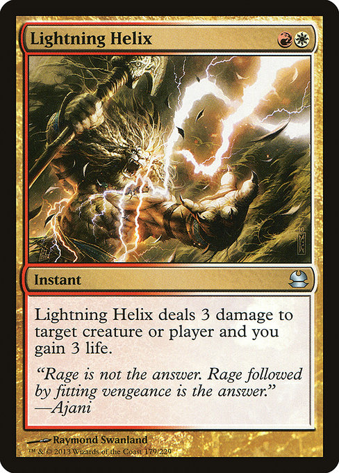 Lightning Helix - Modern Masters Uncommon Card