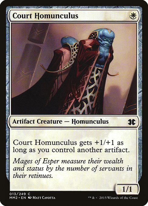 Court Homunculus - Modern Masters 2015 Common Card