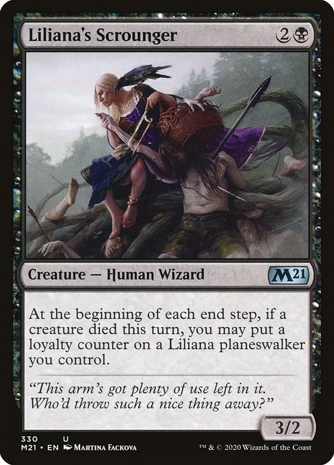 Liliana's Scrounger - Core Set 2021 Uncommon Card