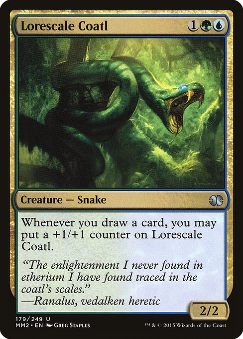 Lorescale Coatl - Modern Masters 2015 Uncommon Card