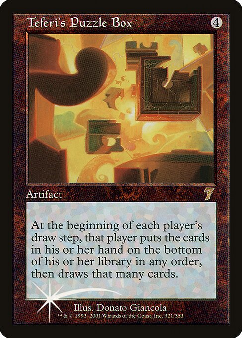 Teferi's Puzzle Box - Seventh Edition Rare Card