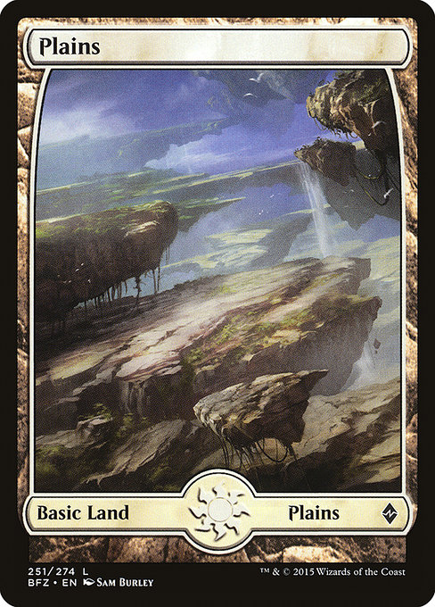 Plains - Battle for Zendikar Common Card
