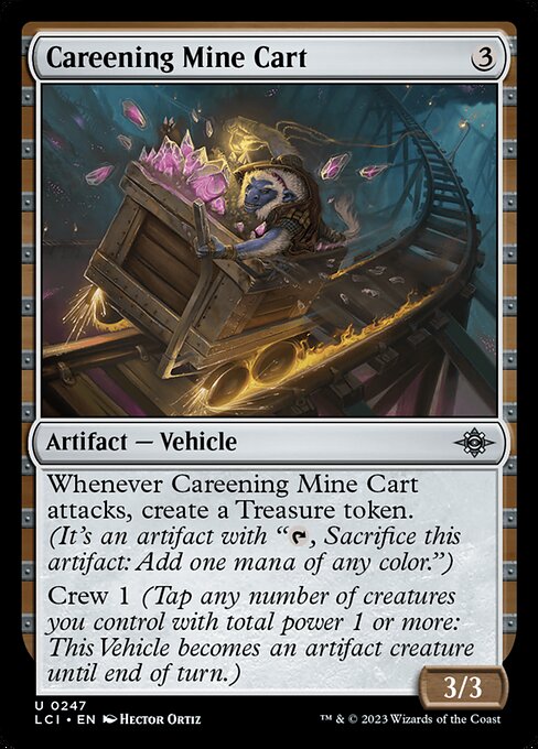 Careening Mine Cart - The Lost Caverns of Ixalan Uncommon Card