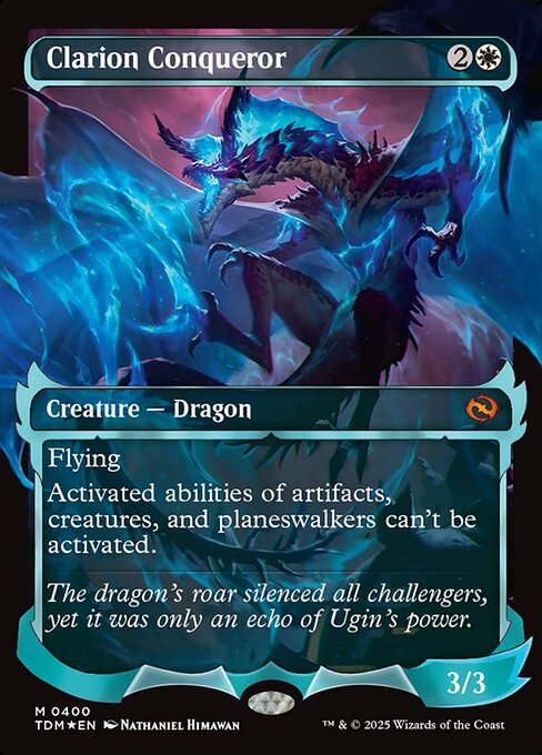 Clarion Conqueror - Tarkir: Dragonstorm Mythic Card