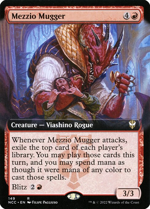 Mezzio Mugger - New Capenna Commander Rare Card
