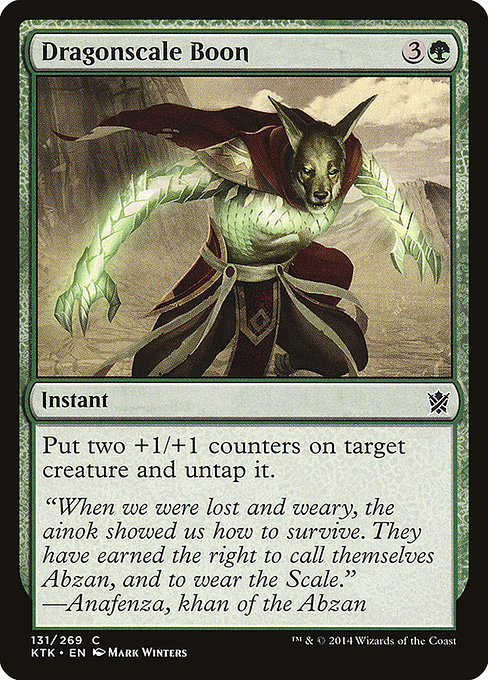 Dragonscale Boon - Khans of Tarkir Common Card