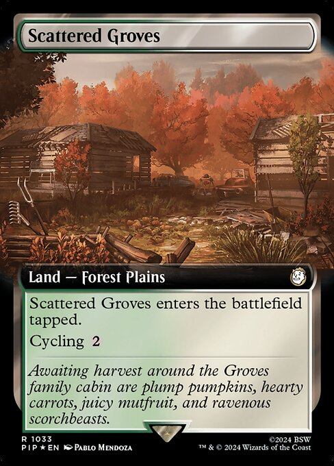 Scattered Groves - Fallout Rare Card