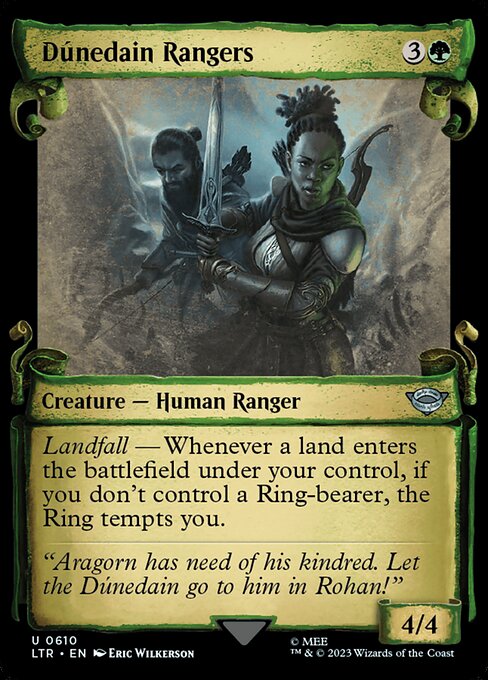 Dúnedain Rangers - The Lord of the Rings: Tales of Middle-earth Uncommon Card