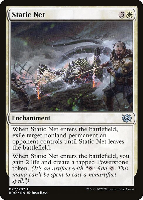 Static Net - The Brothers' War Uncommon Card