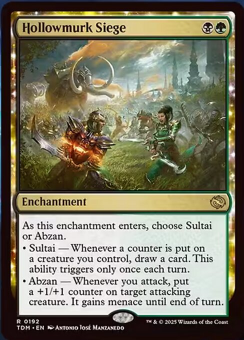 Hollowmurk Siege - Tarkir: Dragonstorm Rare Card