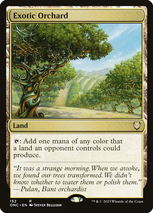 Exotic Orchard - Phyrexia: All Will Be One Commander Rare Card