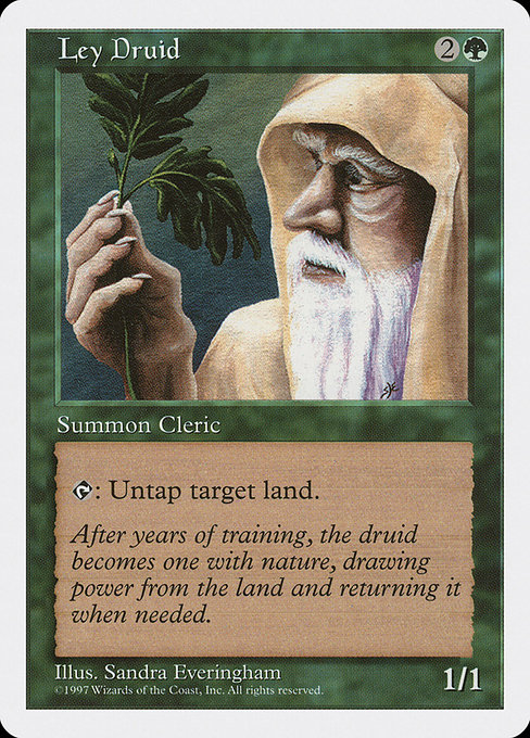 Ley Druid - Fifth Edition Common Card
