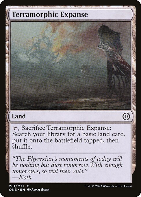 Terramorphic Expanse - Phyrexia: All Will Be One Common Card