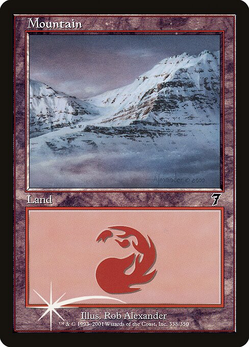 Mountain - Seventh Edition Common Card