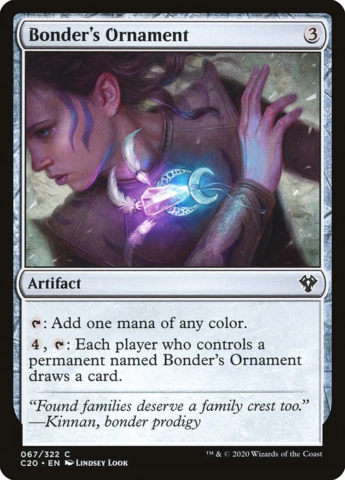 Bonder's Ornament - Commander 2020 Common Card