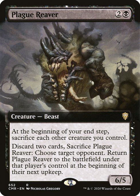 Plague Reaver - Commander Legends Rare Card