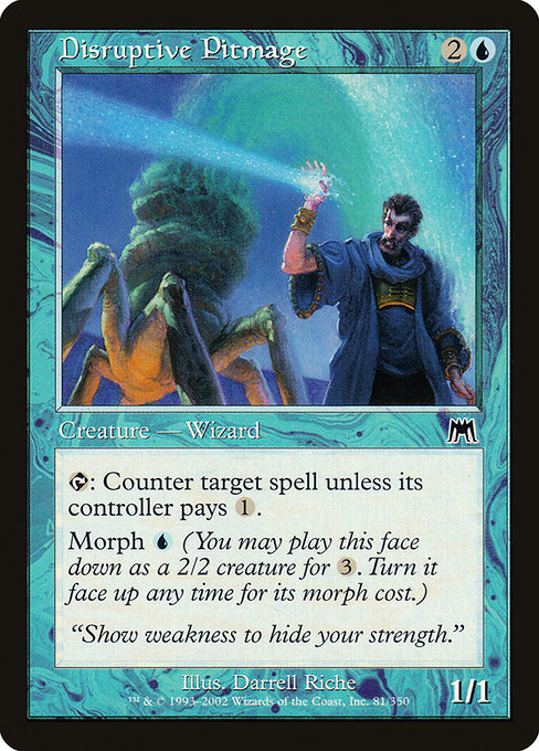 Disruptive Pitmage - Onslaught Common Card
