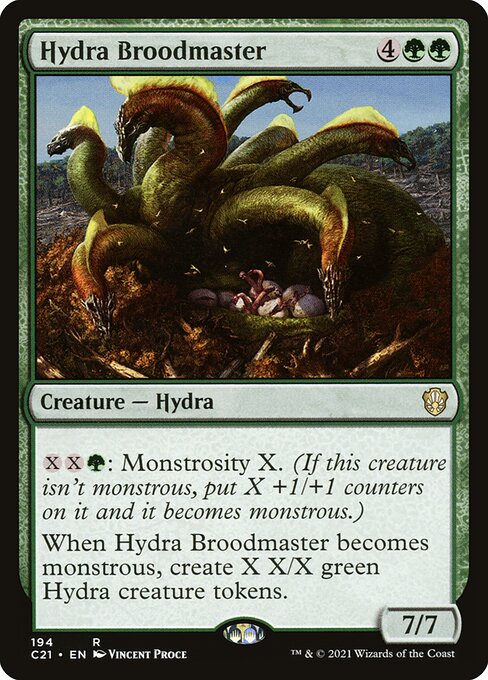 Hydra Broodmaster - Commander 2021 Rare Card