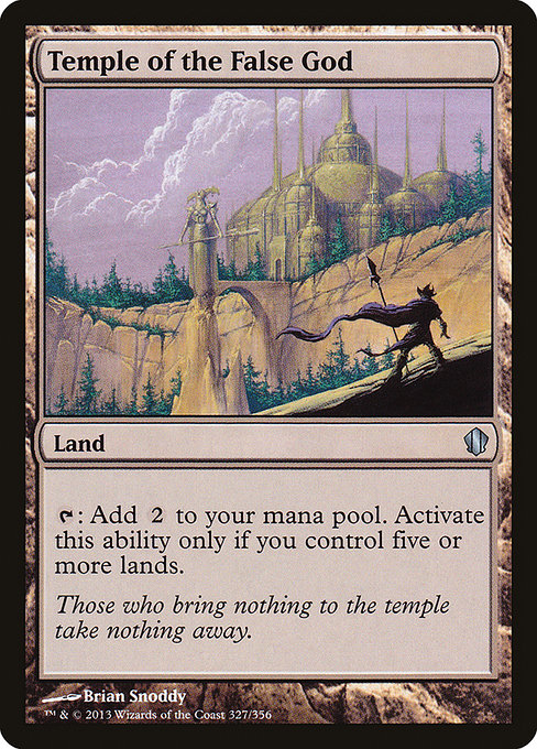 Temple of the False God - Commander 2013 Uncommon Card