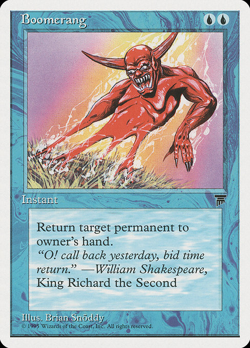 Boomerang - Chronicles Common Card
