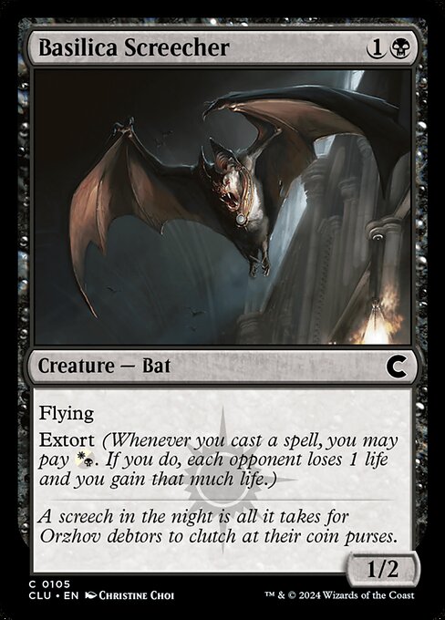Basilica Screecher - Ravnica: Clue Edition Common Card