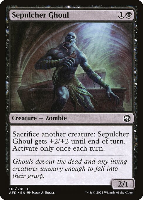 Sepulcher Ghoul - Adventures in the Forgotten Realms Common Card