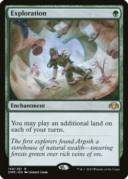 Exploration - Dominaria Remastered Rare Card