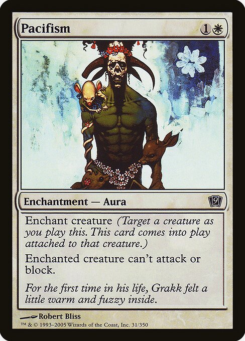 Pacifism - Ninth Edition Common Card