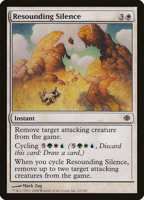 Resounding Silence - Shards of Alara Common Card