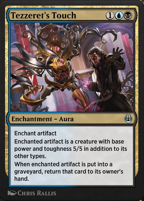 Tezzeret's Touch - Kaladesh Remastered Uncommon Card