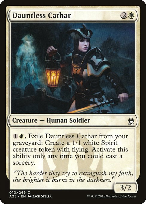 Dauntless Cathar - Masters 25 Common Card