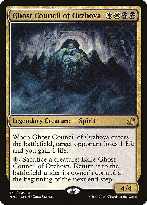 Ghost Council of Orzhova - Modern Masters 2015 Rare Card