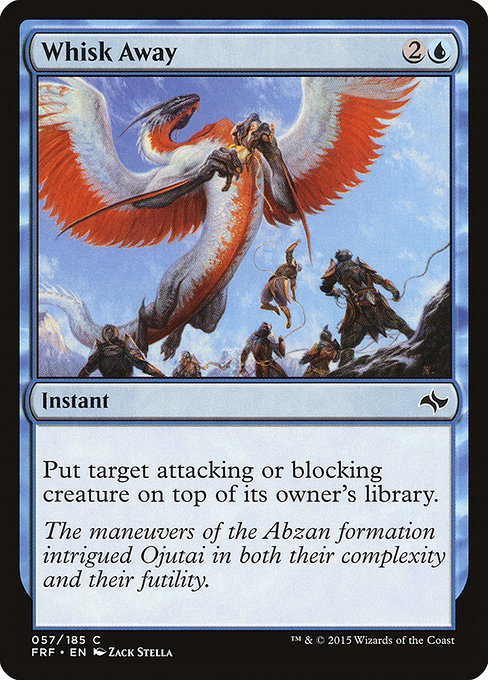 Whisk Away - Fate Reforged Common Card