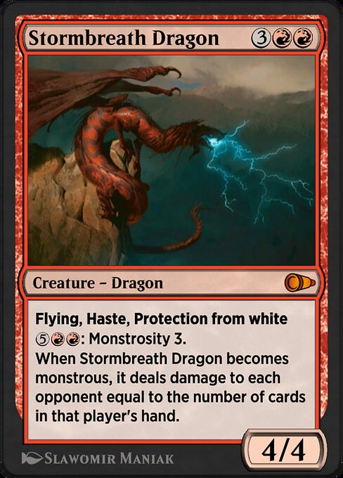 Stormbreath Dragon - Pioneer Masters Mythic Card