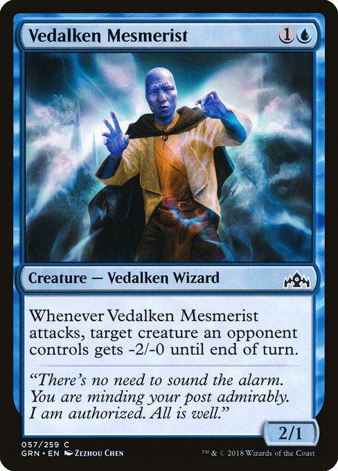 Vedalken Mesmerist - Guilds of Ravnica Common Card