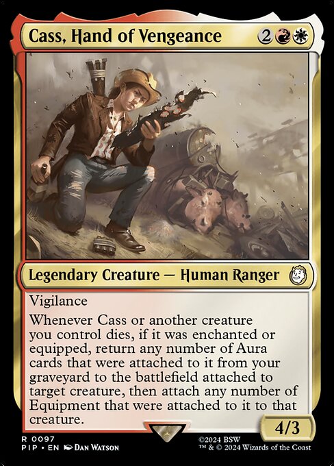 Cass, Hand of Vengeance - Fallout Rare Card